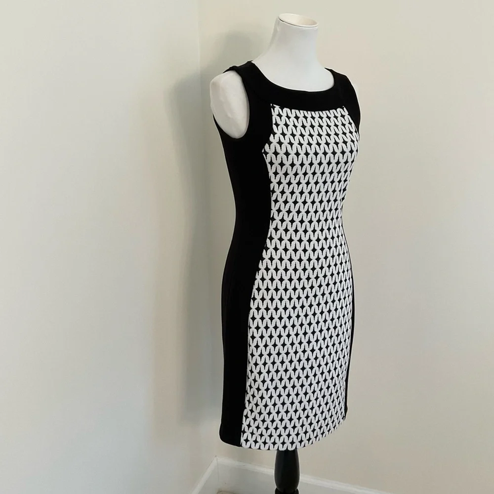 Calvin Klein Black and White Dress - Picture 3 of 6